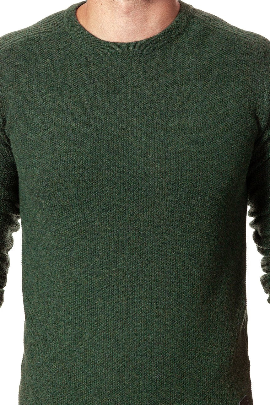 MĘSKI SWETER WRANGLER STRUCTURAL KNIT ROSIN GREEN W8627P1WY