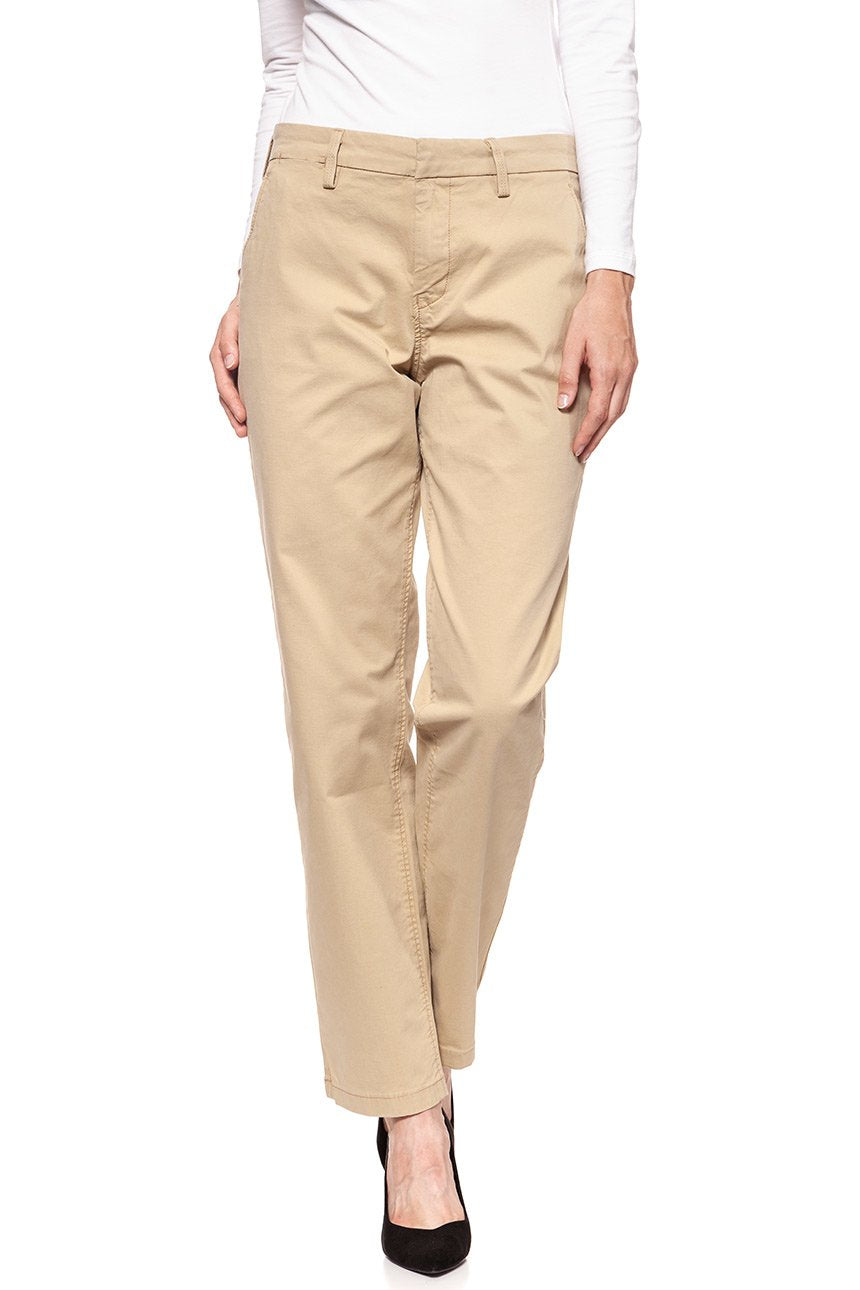 SPODNIE LEE DAMSKIE CHINO RELAXED L31MGK65