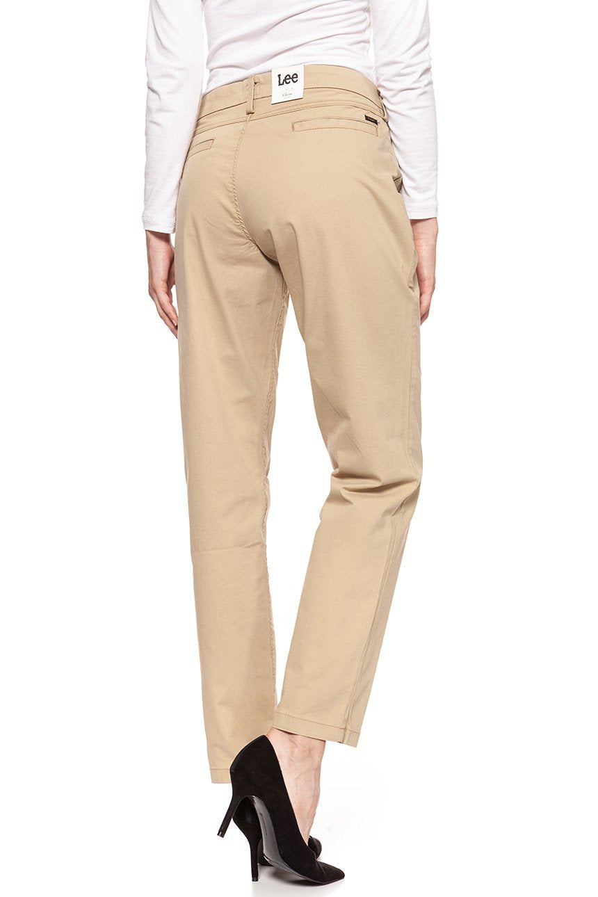 SPODNIE LEE DAMSKIE CHINO RELAXED L31MGK65