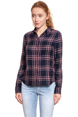 KOSZULA WRANGLER CHECK SHIRT NAVY W5230OL35