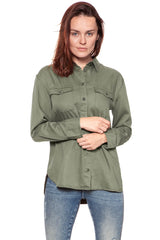 KOSZULA WRANGLER WORKWEAR SHIRT DUSTY OLIVE W5238SM45