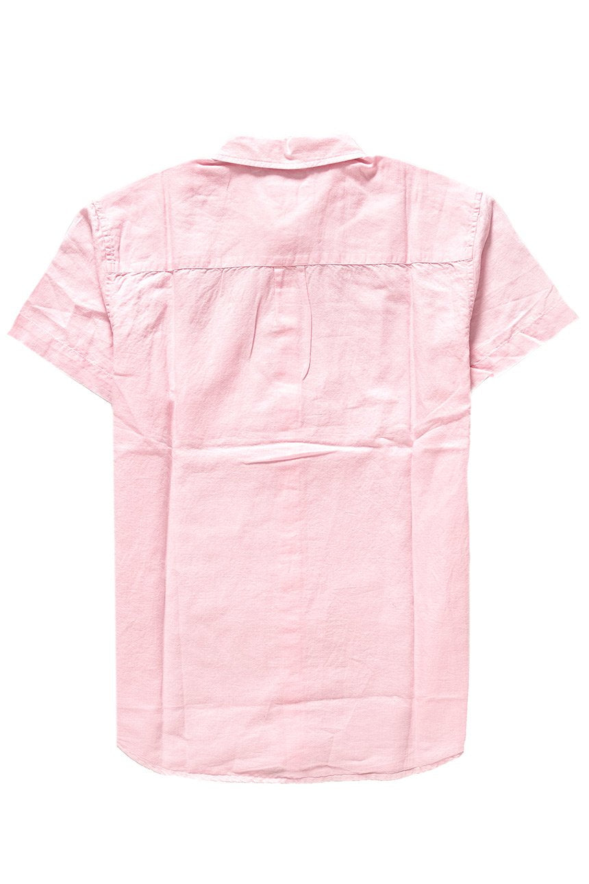 KOSZULA MĘSKA KRÓTKI RĘKAW WRANGLER SS 1 PKT SHIRT PEPPA PINK W5860LOU6