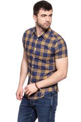 KOSZULA MĘSKA KRÓTKI RĘKAW WRANGLER SS 1PKT SHIRT PATRIOT BLUE W5881OR5H