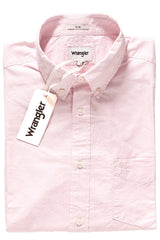 KOSZULA WRANGLER LS 1PKT BUTTON DOWN PEPPA PINK W58833NU6