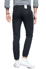 TOM TAILOR SPODNIE MĘSKIE HERRINGBONE JOGG CHINO DUSTY BLACK 6403544.00.12 COL. 2627