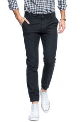 TOM TAILOR SPODNIE MĘSKIE HERRINGBONE JOGG CHINO DUSTY BLACK 6403544.00.12 COL. 2627