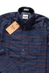 KOSZULA WRANGLER L/S 1PKT BUTTON-DOWN MOOD INDIGO W59345W38